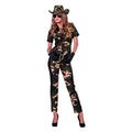 Army-Glam Catsuit Damenkostüm Kostüm