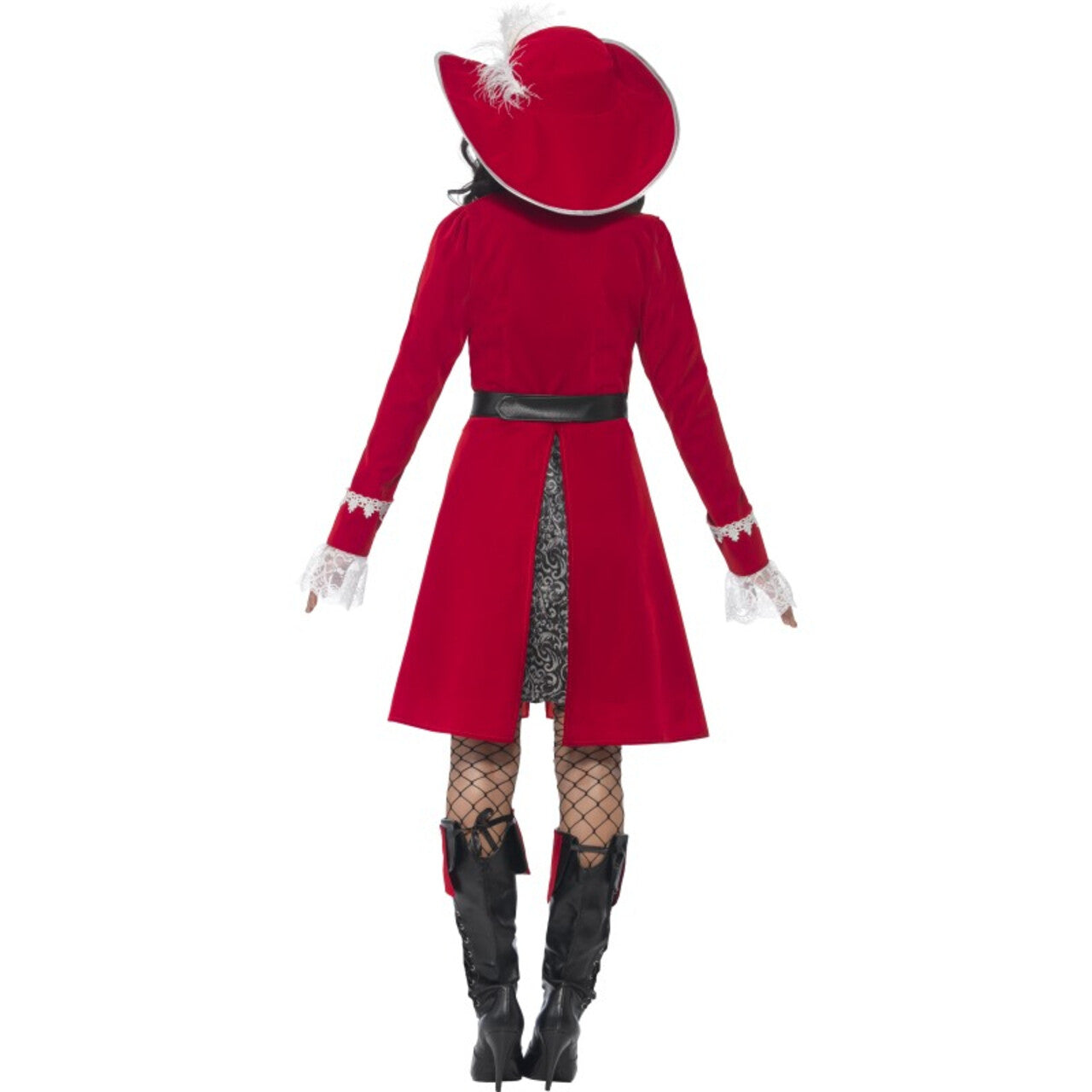 Op deze afbeelding zie je een Kostuums, van het merk Smiffy's. Luxe Kapitein Mevrouw Bernadetta Kostuum
