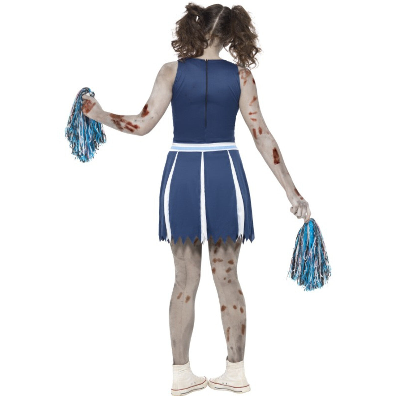 Op deze afbeelding zie je een Kostuums, van het merk Smiffy's. Zombie Cheerleader Daisy Vrouw Kostuum