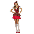 Frau Matey Scottish Short Damenkostüm