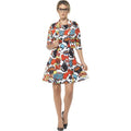 Comic Buch Ordentliches Kleid Damen