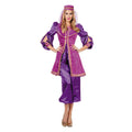 Elegante Orientalische Purpurprinzessin Damenkostüm