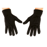 Op deze afbeelding zie je een Accessoires, van het merk Wilbers. Katoenen Handschoenen Zwart