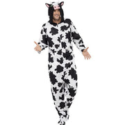Op deze afbeelding zie je een Kostuums, van het merk Smiffy's. Onesie Kauwende Koe Kostuum