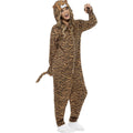 Kuscheliger Tiger-Einteiler Unisex Kostüm