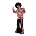Pink Hippie Disco Popart Mellow Herrenkostüm