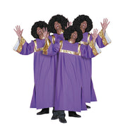 Op deze afbeelding zie je een Kostuums, van het merk Wilbers. Amerikaanse Gospel Singer Man Kostuum