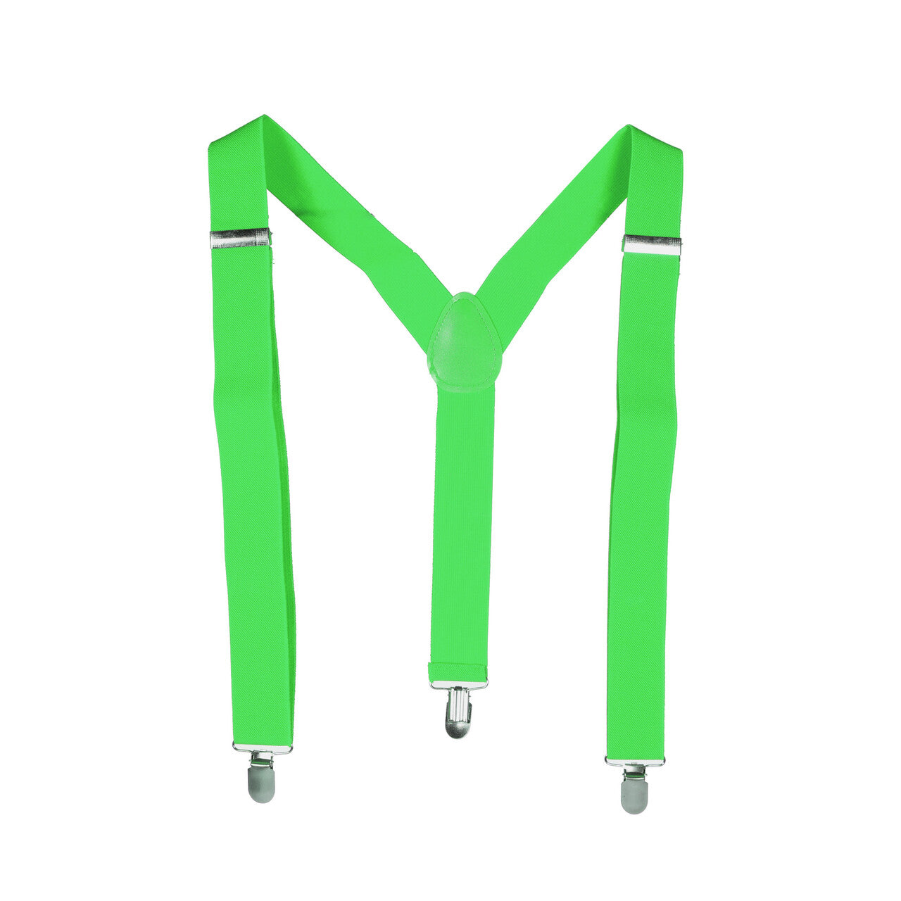 Op deze afbeelding zie je een Accessoires, van het merk Wilbers. Disco Neon Groene Bretels