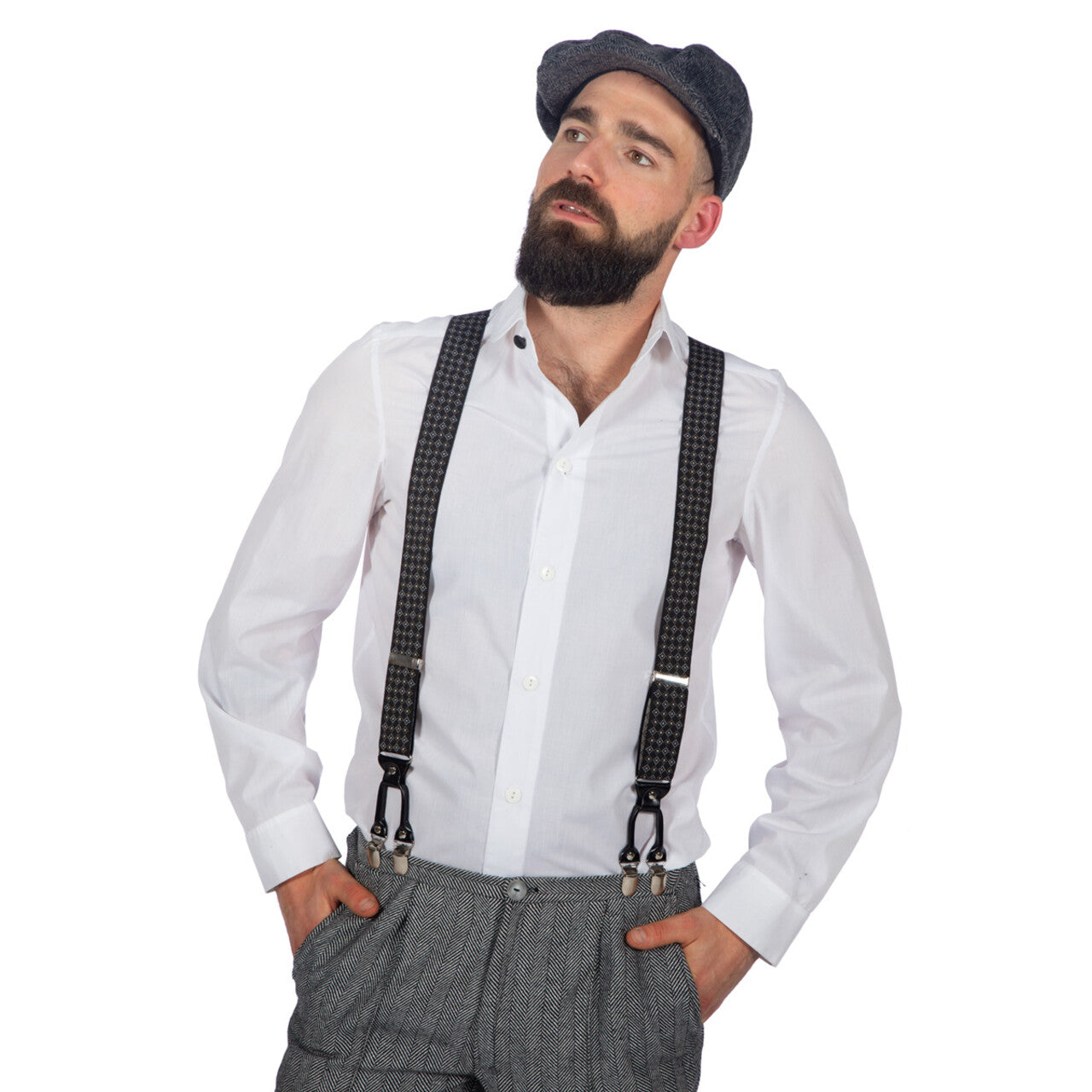 Op deze afbeelding zie je een Accessoires, van het merk Wilbers. Bretels Rockabilly Jaren 20