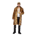 Party Pimp Tiger-Pelzmantel Herren