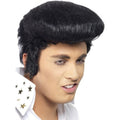 Offizielle Schwarze Elvis-Tolle-Perücke