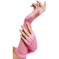 Heiße Lange Fingerlose Netz-Handschuhe