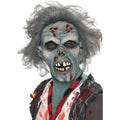 Verrottende Zombie -Masken -Kugelnlöcher