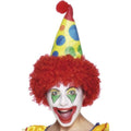 Clownmütze Mit Lockenperücke Erwachsene