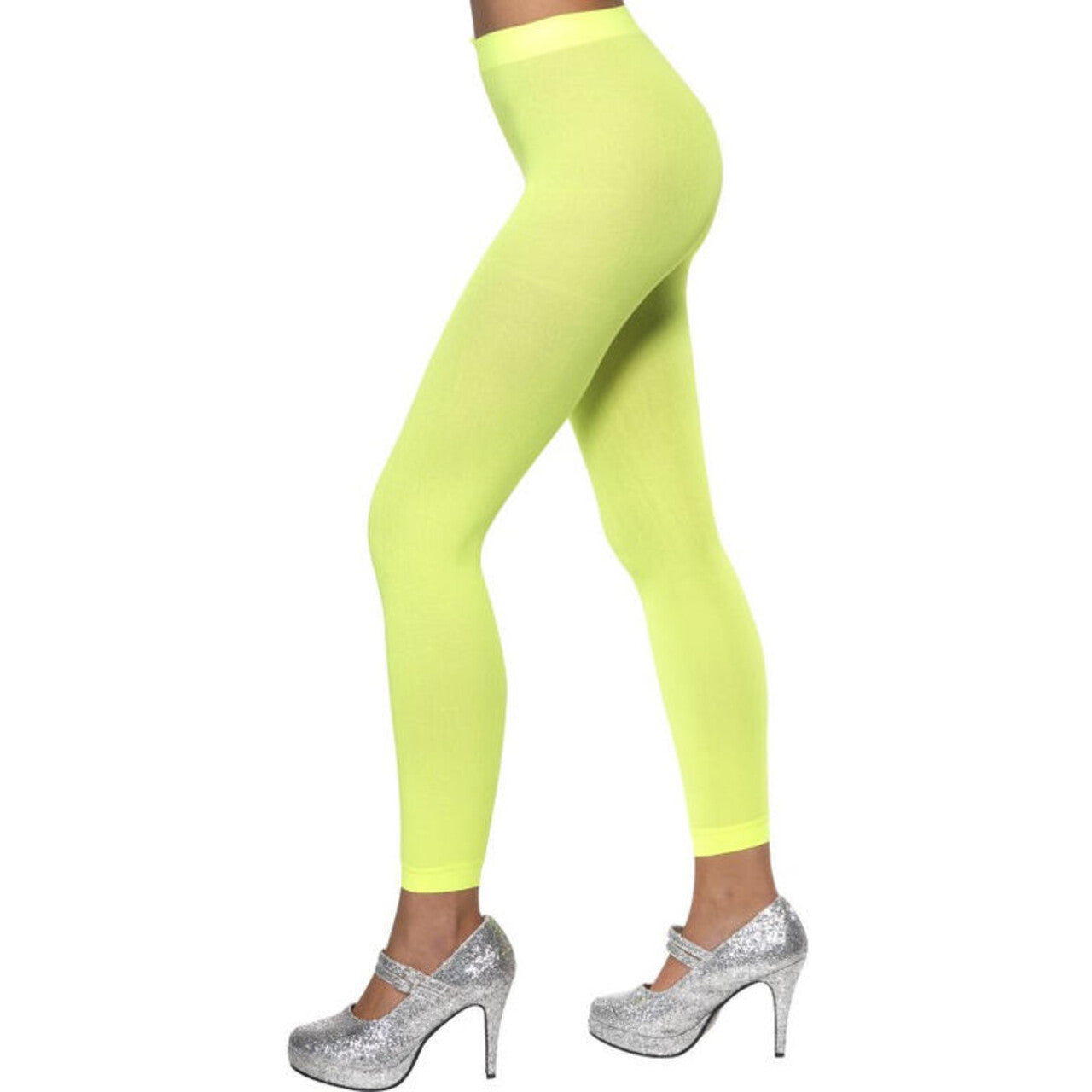 Op deze afbeelding zie je een Accessoires, van het merk Smiffy's. Legging Neon Groen
