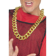 Op deze afbeelding zie je een Accessoires, van het merk Smiffy's. Gouden Rapper Ketting