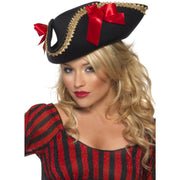 Op deze afbeelding zie je een Accessoires, van het merk Smiffy's. Vrouwen Piratenhoed