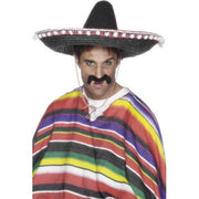Op deze afbeelding zie je een Accessoires, van het merk Smiffy's. Sombrero Strooien Hoed Volwassen
