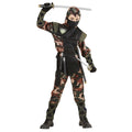Geheimagent Ninja Mit Tarnanzug Kostüm für Jungen