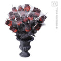 Vase Mit 15 Roten Rosen Und Spinnennetz