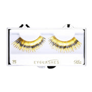 Op deze afbeelding zie je een Accessoires, van het merk Widmann. Oogwimpers Metallic Goud