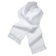 Op deze afbeelding zie je een Accessoires, van het merk Widmann. Witte Sjaal Satijn
