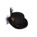 Hoge Hoed Steampunk Met Bril Tand Der Tijd