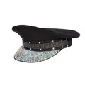 Pet Burning Man Officier Zwart Bling