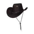 Cowboyhut Mit Pailletten Schwarz