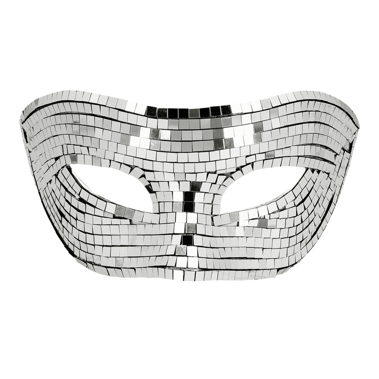 Op deze afbeelding zie je een Accessoires, van het merk Boland. Oogmasker Disco Zilver