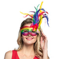 Venezianische Regenbogenmaske
