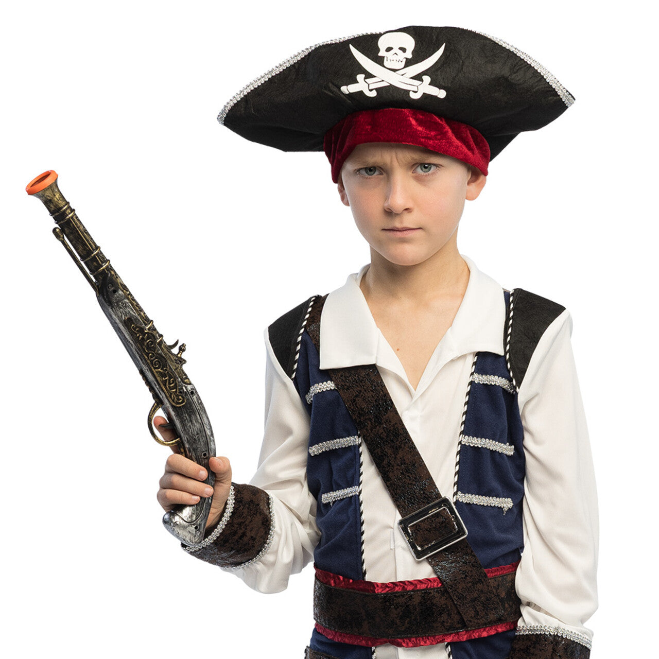 Op deze afbeelding zie je een Accessoires, van het merk Boland. Piratenpistool Triggerfast