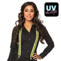 Bretels Stripes Neongeel Uv