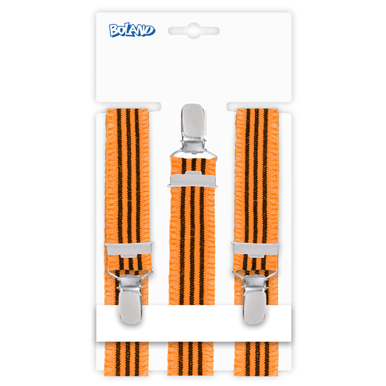 Op deze afbeelding zie je een Accessoires, van het merk Boland. Bretels Ruches Neonoranje Uv