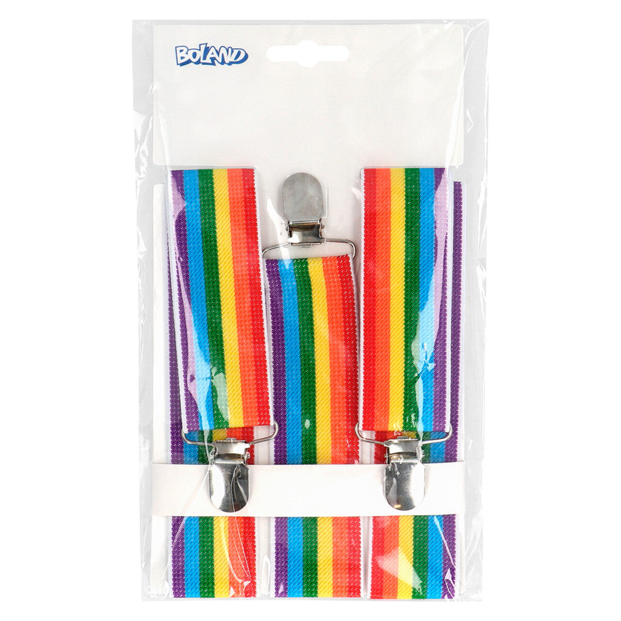 Op deze afbeelding zie je een Accessoires, van het merk Boland. Bretels Rainbow Trots