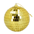 Satz 6 Discokugeln Gold