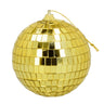 Satz 6 Discokugeln Gold