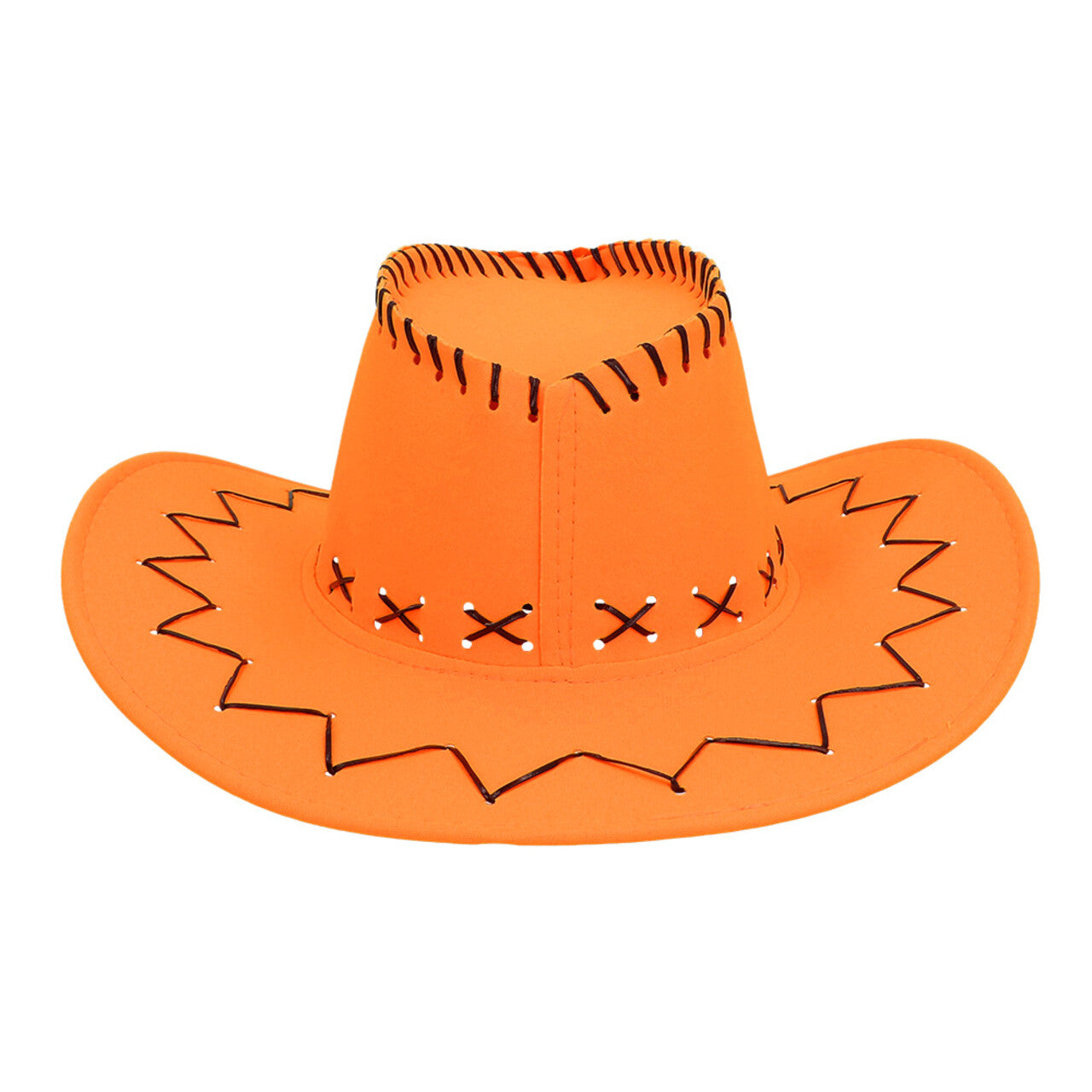 Op deze afbeelding zie je een Accessoires, van het merk Boland. Glowboy Cowboyhoed Neonoranje Uv