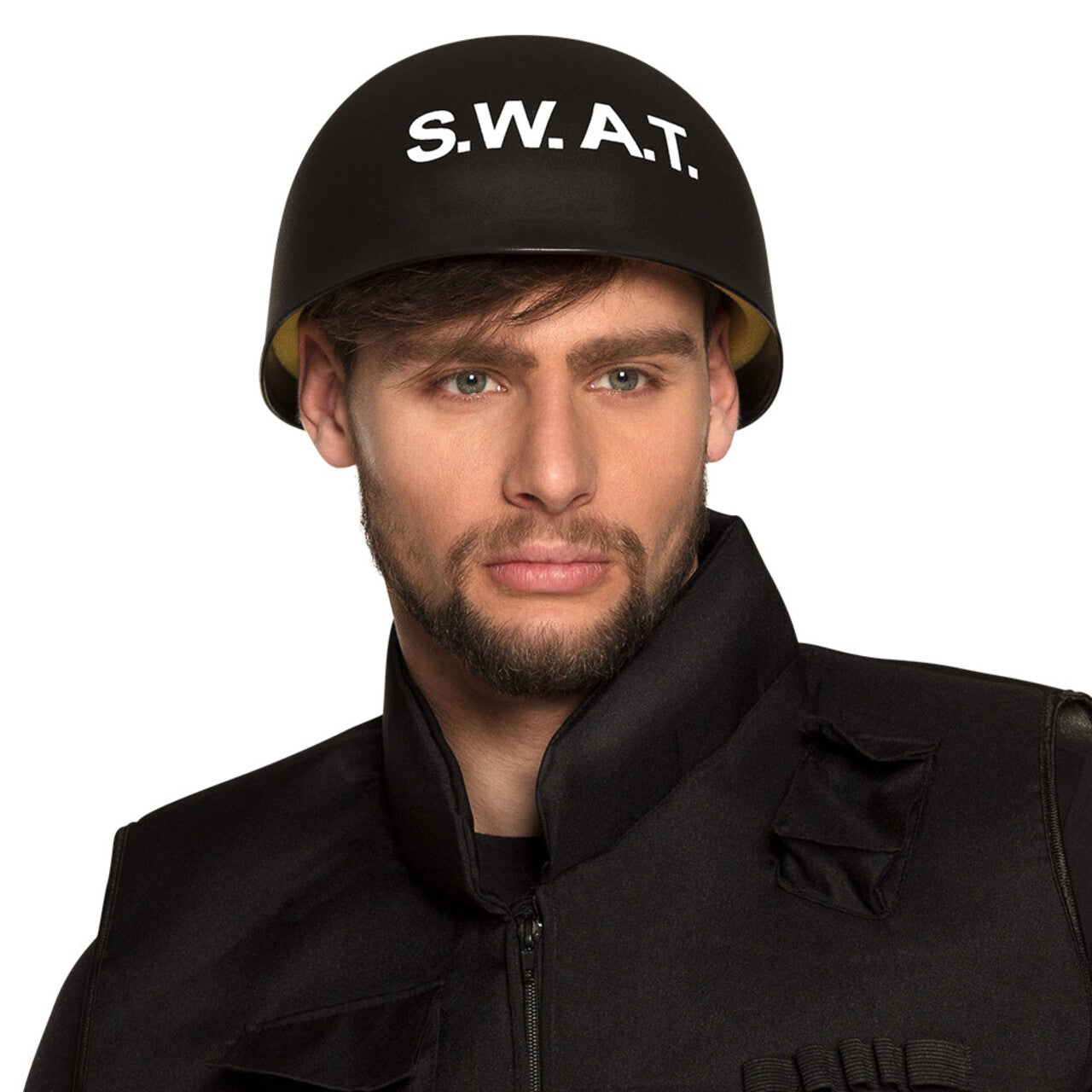 Op deze afbeelding zie je een Accessoires, van het merk Boland. Helm Swat Agent