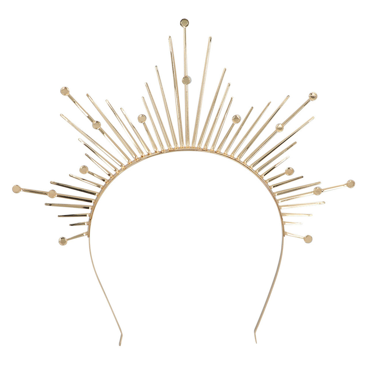 Op deze afbeelding zie je een Accessoires, van het merk Boland. Metalen Diadeem Halokroon Orion