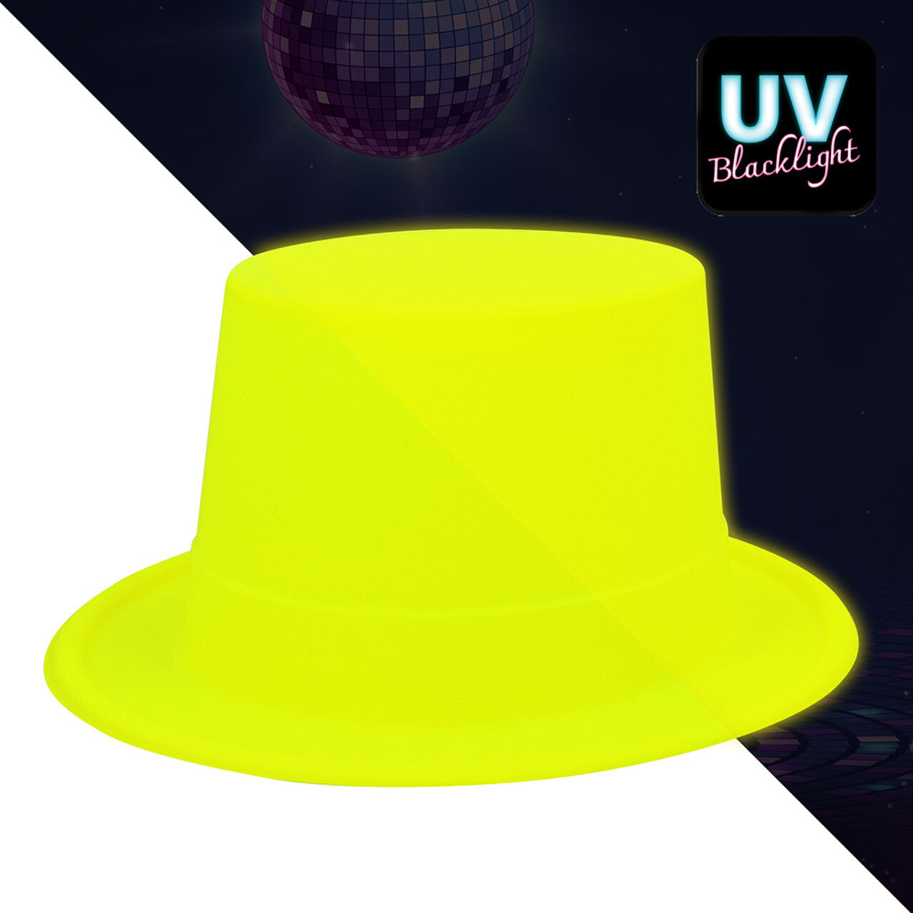Op deze afbeelding zie je een Accessoires, van het merk Boland. Hoed Show Topper Neon Geel