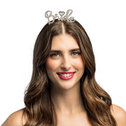 Op deze afbeelding zie je een Accessoires, van het merk Boland. Metalen Haarband Bride Diamant