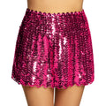 Mini-Rock Sequins Pink Damen