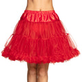 Rote Luxus-Petticoat Damen