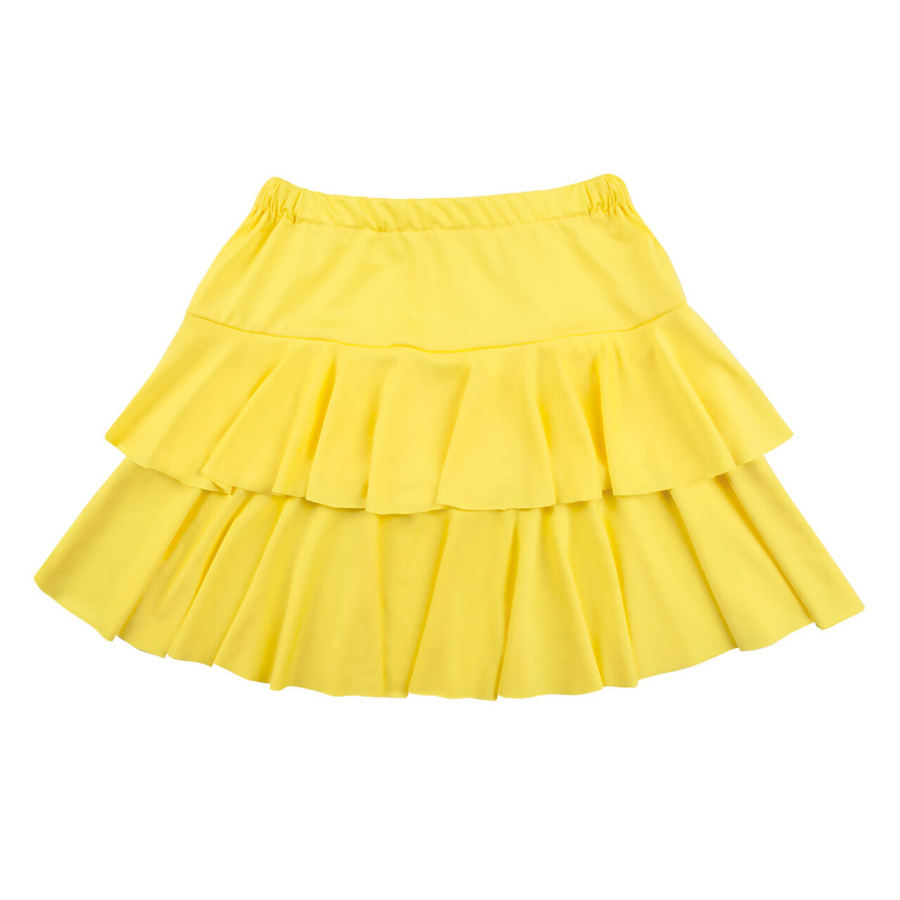 Op deze afbeelding zie je een Kostuums, van het merk Boland. Mini Stroken Rok Geel Vrouw