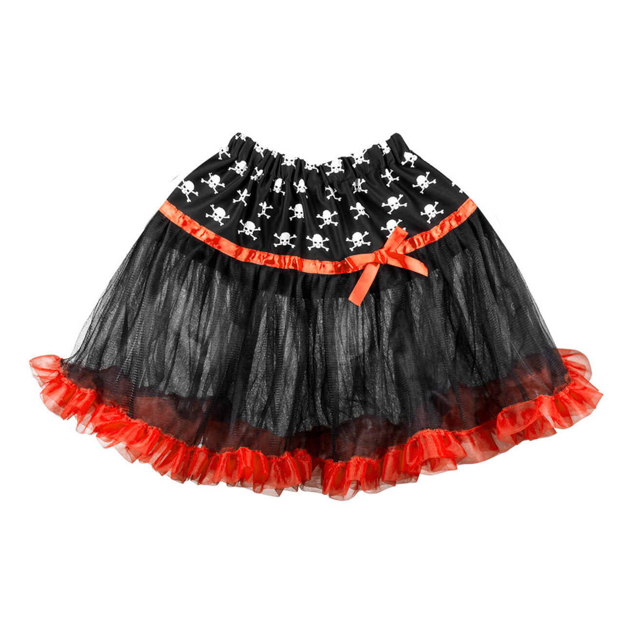 Op deze afbeelding zie je een Kostuums, van het merk Boland. Schedel Rok Sexy Skulls Vrouw