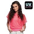 Bubblegum Netzshirt Pink Damen