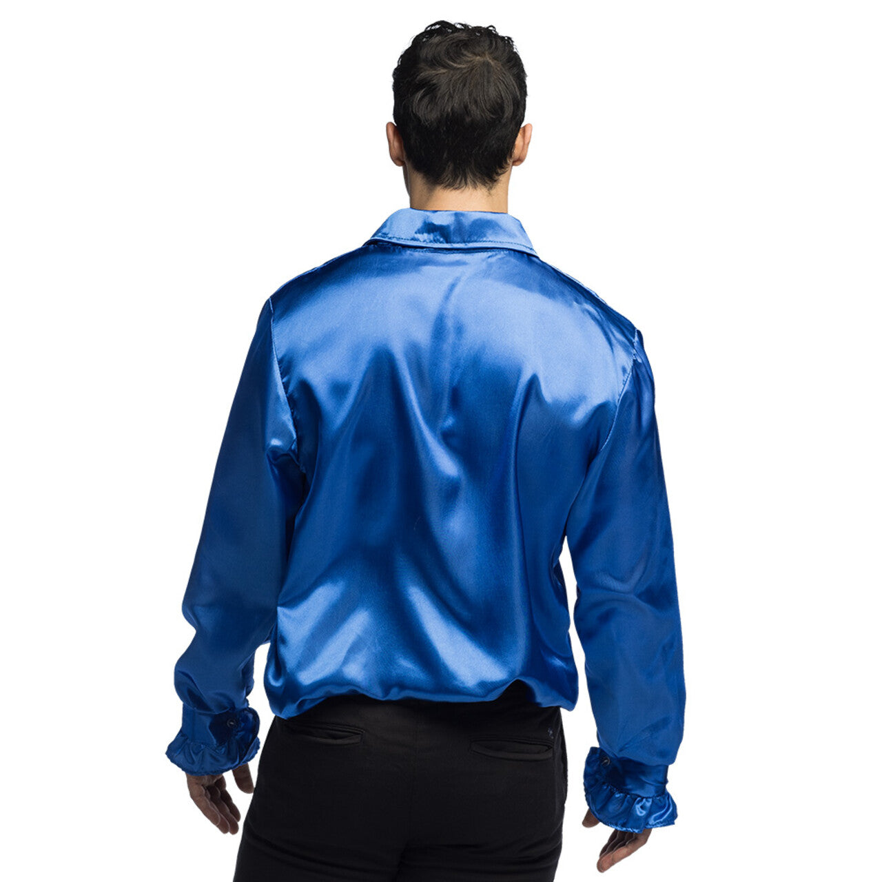 Op deze afbeelding zie je een Kostuums, van het merk Boland. Rouchen Blouse Acrobaat Aad Man