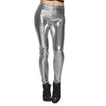Legging Glance Silber Damen