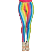 Op deze afbeelding zie je een Kostuums, van het merk Boland. Legging Regenboog Moves Vrouw